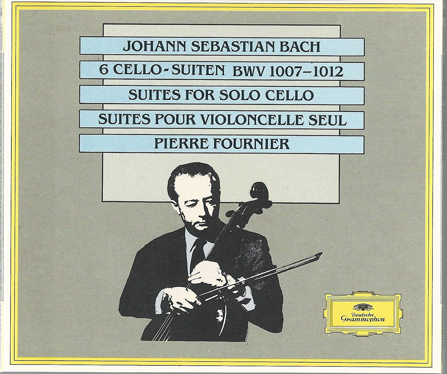 Pierre Fournier - Bach's Instrumental Works - Discography